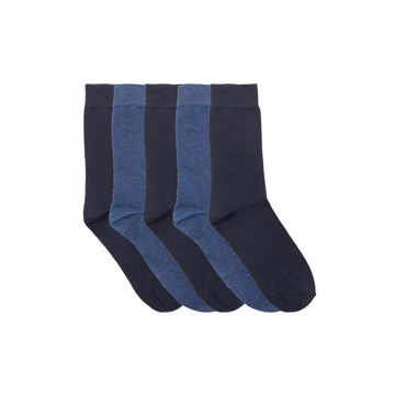 Wolsey Navy & Marine Blue Socks (5 Pack)